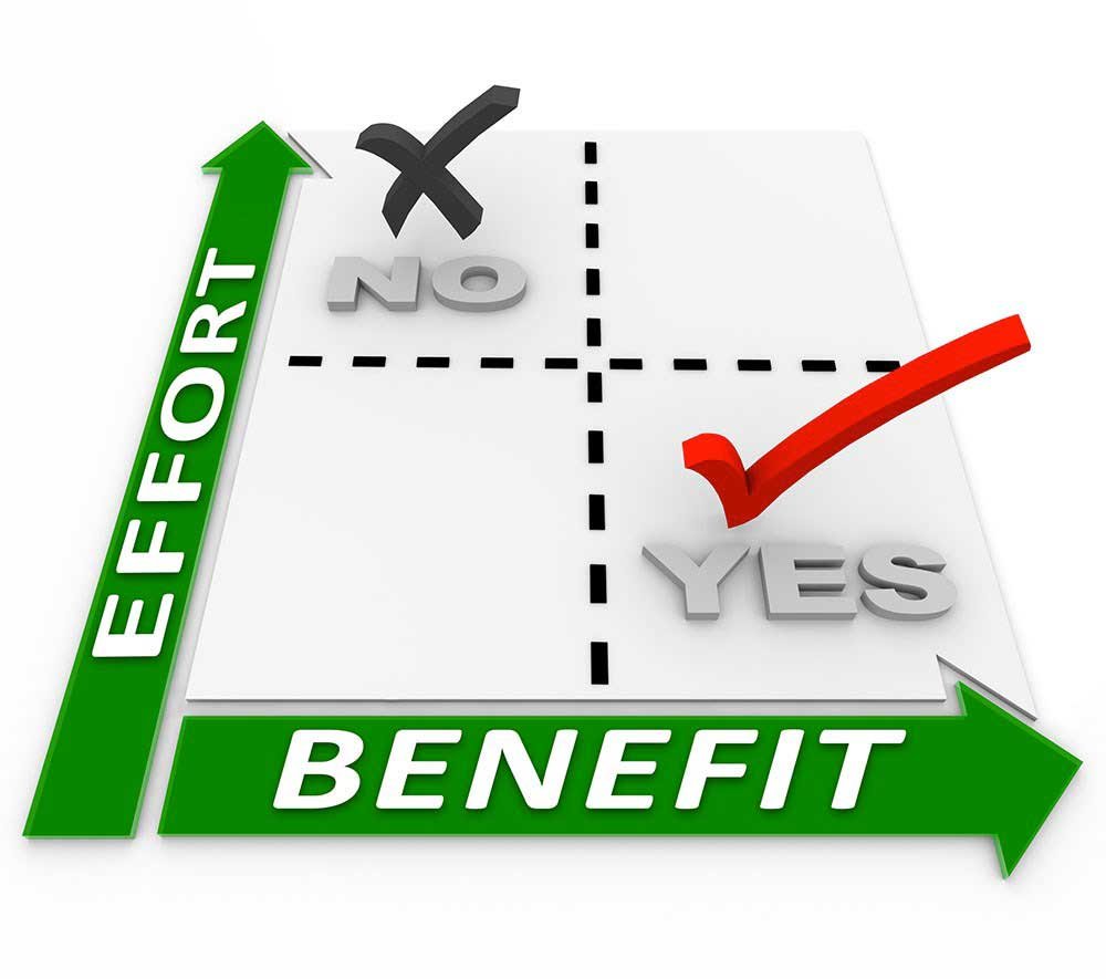 benefits matrix of cash for house buyers showing why it is better to a cash for house buyer