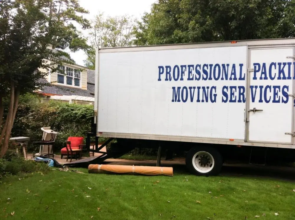 moving services truck