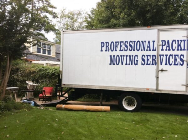 moving truck after house sold for cash