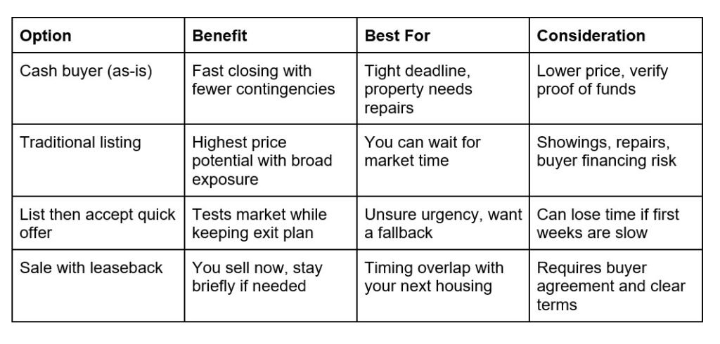 avoid foreclosure matrix chart