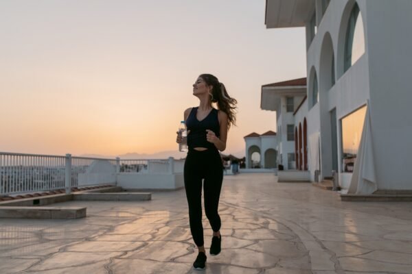 Young modern active healthy living women.