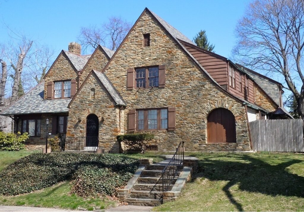 Nice older house vs new house